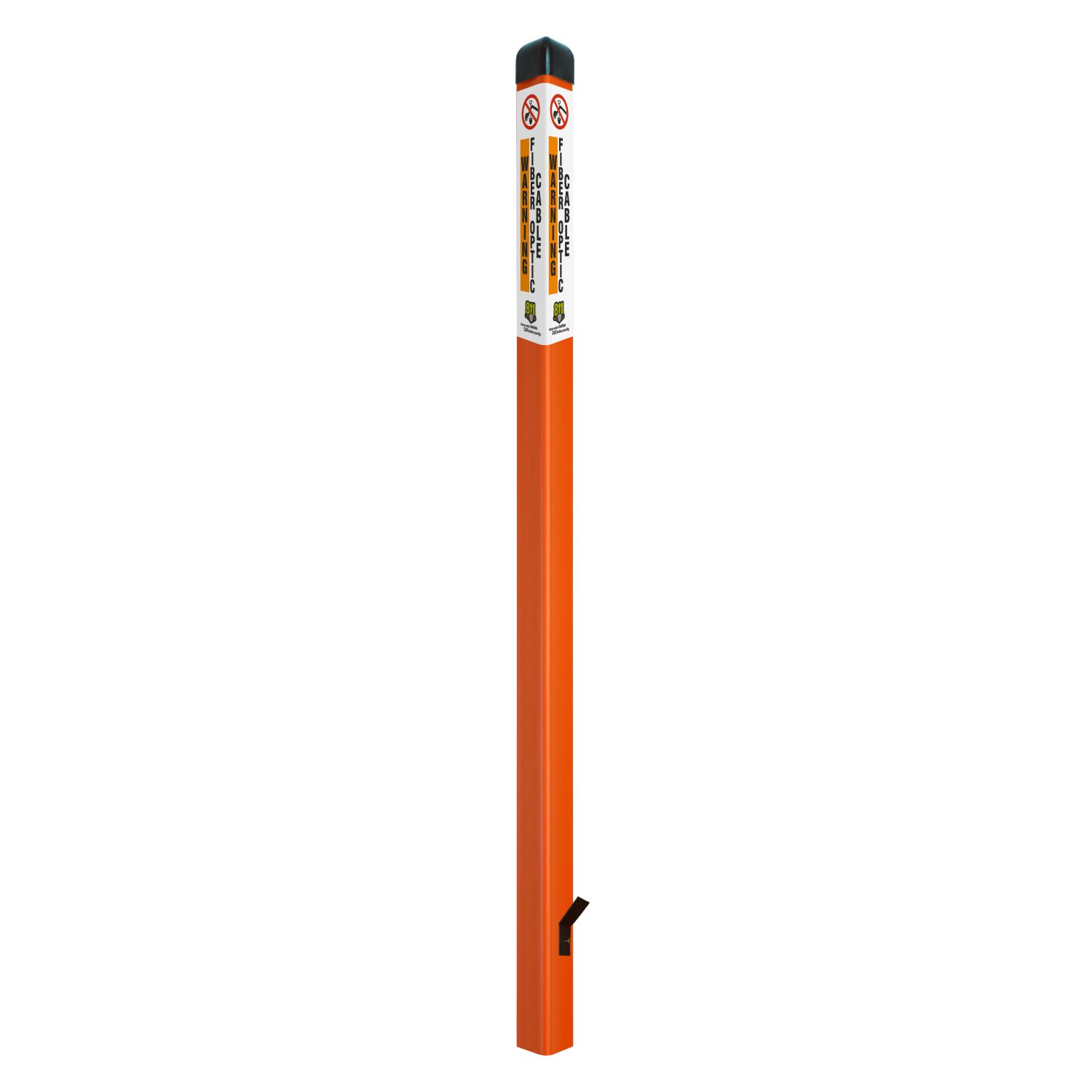 Warning Fiber Optic Cable Triangular Marker